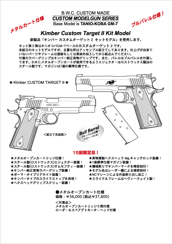 Custom TargetUKIT Model 