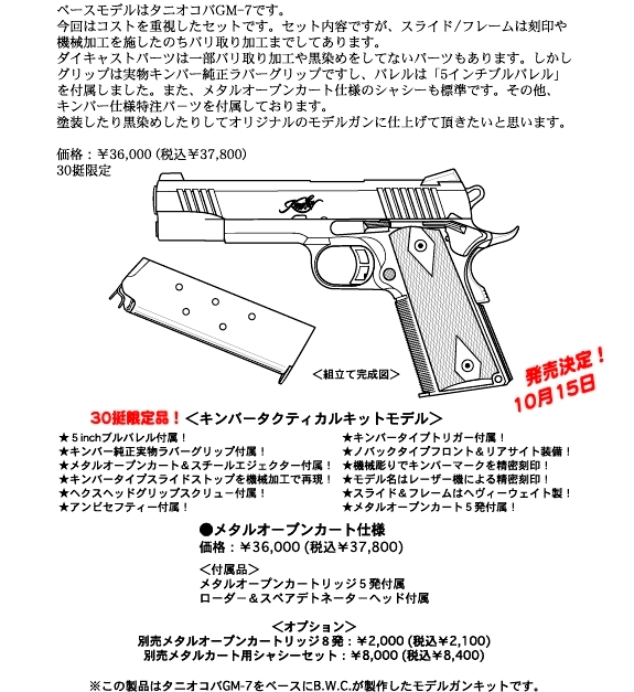 GM-7 Tactical Kit Model 