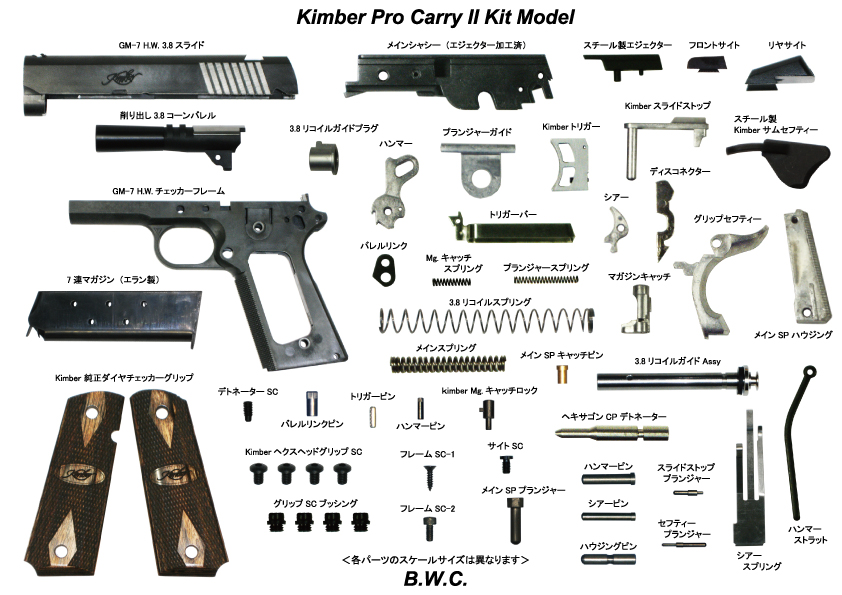 Kimber PRO CARRY U Kit Model ē