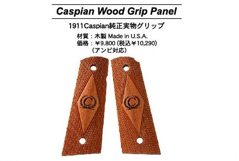 Caspian Wood Grip Panel